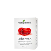 Phytopharma Lebertran Kapseln – cod liver oil softgel capsules (200)